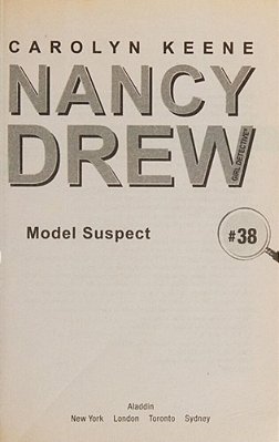 Model Suspect: Book Three In The Model Mystery Trilogy-..