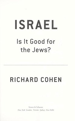 Israel: Is It Good For The Jews?-..