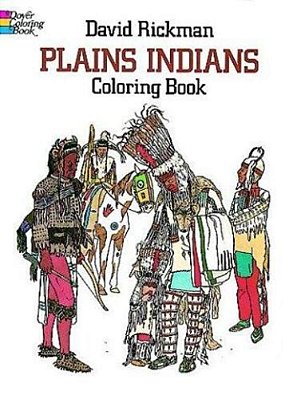 Plains Indians Coloring Book-..