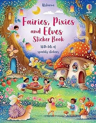 Fairies, Pixies And Elves Sticker Book-..