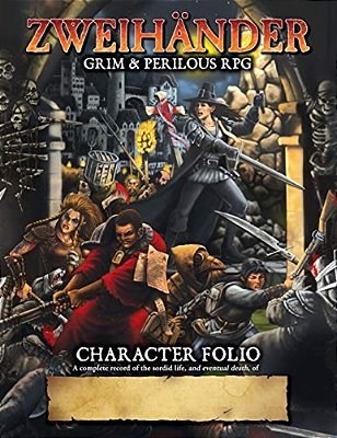 Zweihander Grim & Perilous Rpg: Character Folio-..