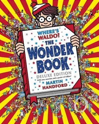 Where's Waldo? The Wonder Book: Deluxe Edition With New Searches And Collectible Poster (A Hidden Object Activity Book With Search & Find Puzzles And-..