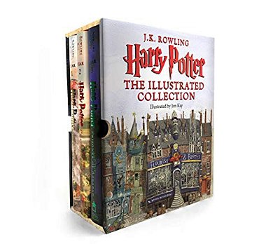 Harry Potter: The Illustrated Collection (Books 1-3 Boxed Set)-..