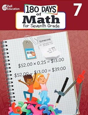 180 Days(tm) Math For Seventh Grade: Practice, Assess, Diagnose-..