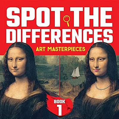 Spot The Differences: Art Masterpieces, Book 1-..