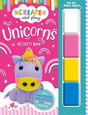Create And Play Unicorns Activity Book-..