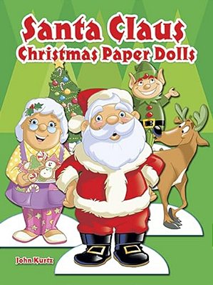 Santa Claus Christmas Paper Dolls-..