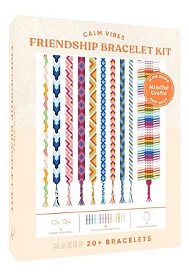 Mindful Crafts: Calm Vibes Friendship Bracelet Kit-..