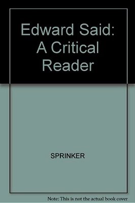 Edward Said - A Critical Reader - Mf-..