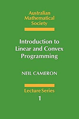 Introduction To Linear And Convex Programming-..
