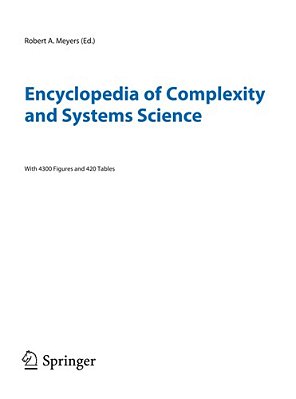 Encyclopedia Of Complexity And Systems Science (V. 1-10)-..