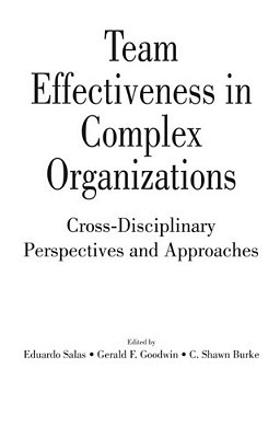 Team Effectives In Complex Organizations-..