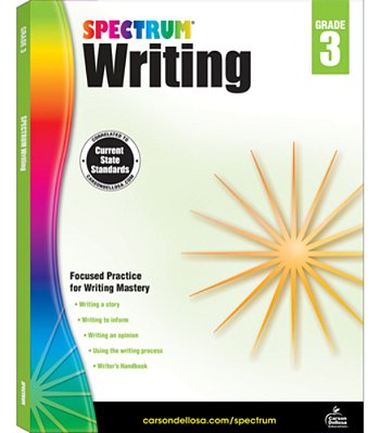 Spectrum Writing, Grade 3 (Spectrum)-..