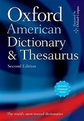 Oxford American Dictionary And Thesaurus - Second Edition-..