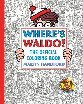 Where's Waldo? The Official Coloring Book-..