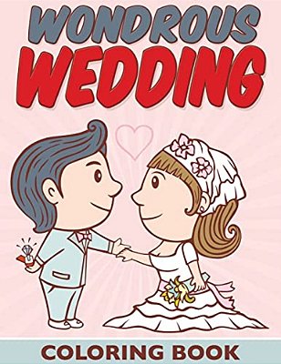 Wondrous Wedding Coloring Book-..