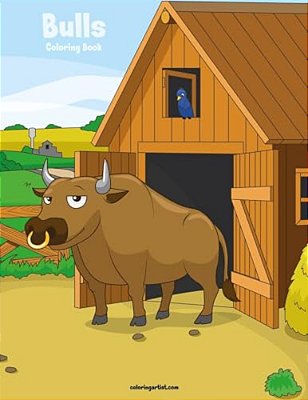 Bulls Coloring Book 1-..