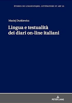 Lingua E Testualità Dei Diari On-Line Italiani-..