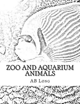 Zoo And Aquarium Animals: A Color Me Calm Coloring Book-..