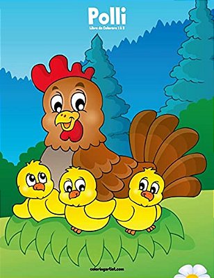 Polli Libro Da Colorare 1 & 2-..