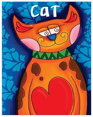 Cat: Cat Coloring Books For Kids, Stress Relieving Cats Designs-..