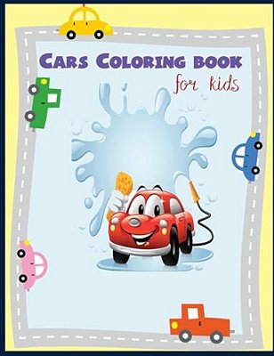 Cars Coloring Book For Kids: Cars Truck Train Coloring Book For Kids/Boys-..