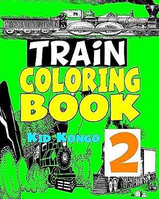 Trains Coloring Book 2-..