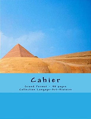 Cahier - Grand Format - 48 Pages - Collection Langage-Art-histoire: Design Original 1-..