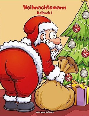 Weihnachtsmann-Malbuch 1-..