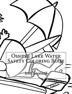 Ossipee Lake Water Safety Coloring Book-..