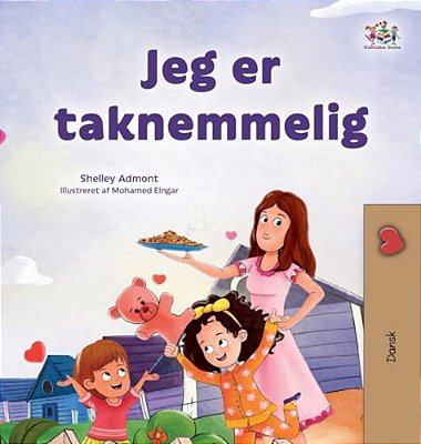 I Am Thankful (Danish Book For Children)-..