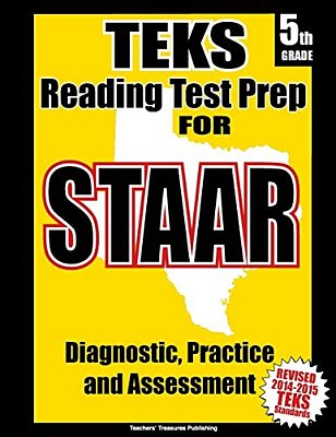 Teks 5Th Grade Reading Test Prep For Staar-..