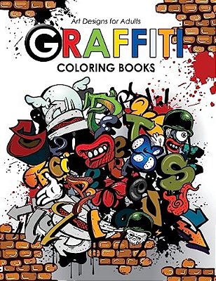Graffiti Coloring Book For Adults-..