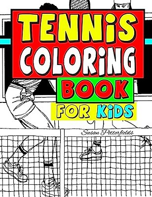 Tennis Coloring Book For Kids-..