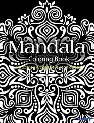 Mandala Coloring Book: Coloring Books For Adults: Stress Relieving Patterns-..