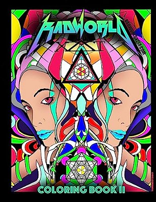 Rad World Xzst Coloring Book 2: Illustrated By Tonexzst-..
