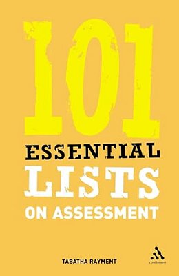 101 Essential Lists On Assessment-..