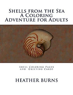 Shells From The Sea: Coloring Pages And Greeting Cards-..