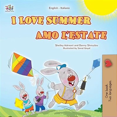 I Love Summer (English Italian Bilingual Children's Book)-..