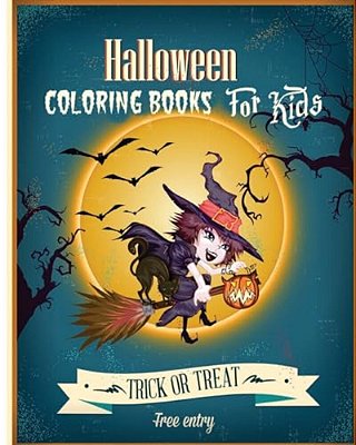 Halloween Coloring Books For Kids-..