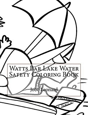 Watts Bar Lake Water Safety Coloring Book-..