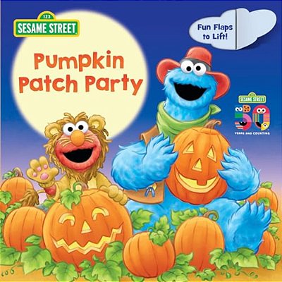 Pumpkin Patch Party (Sesame Street): A Lift-The-flap Board Book-..