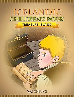 Icelandic Children's Book: Treasure Island-..