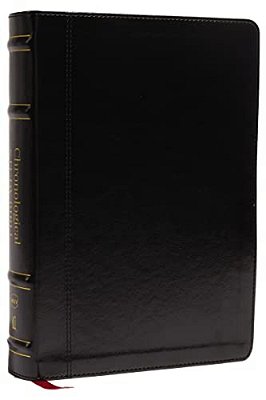Nkjv, Chronological Study Bible, Leathersoft, Black, Comfort Print: Holy Bible, New King James Version-..