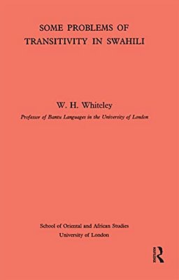 Some Problems Of Transitivity In Swahili-..