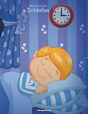 Malbuch Rund Ums Schlafen 1-..