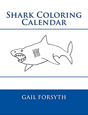 Shark Coloring Calendar-..