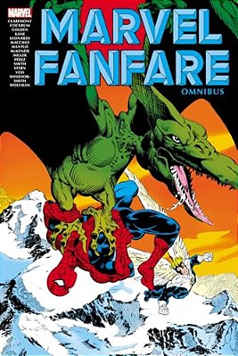 Marvel Fanfare Omnibus Vol. 1 Michael Golden Cover-..