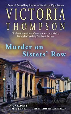 Murder On Sisters' Row: A Gaslight Mystery-..