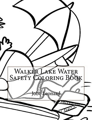 Walker Lake Water Safety Coloring Book-..